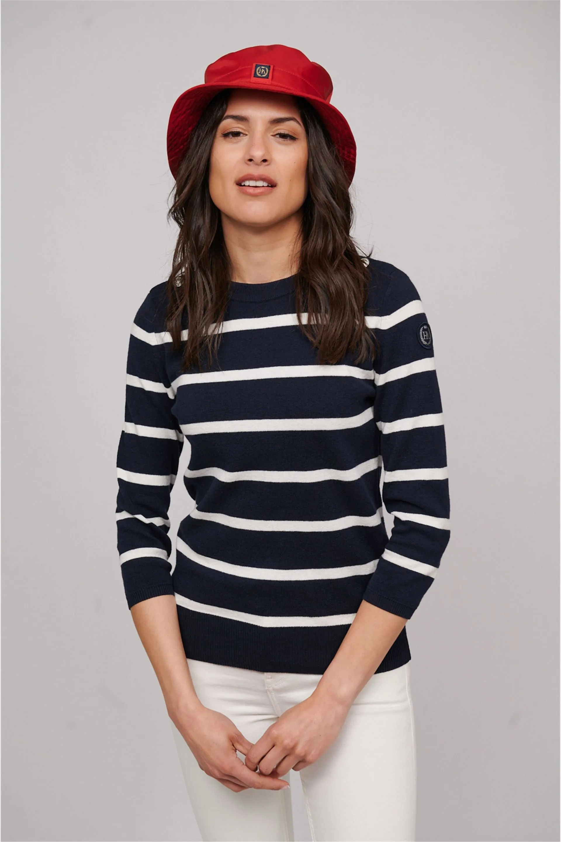 Amanda Luxury Soft Cotton Sweater NAVY