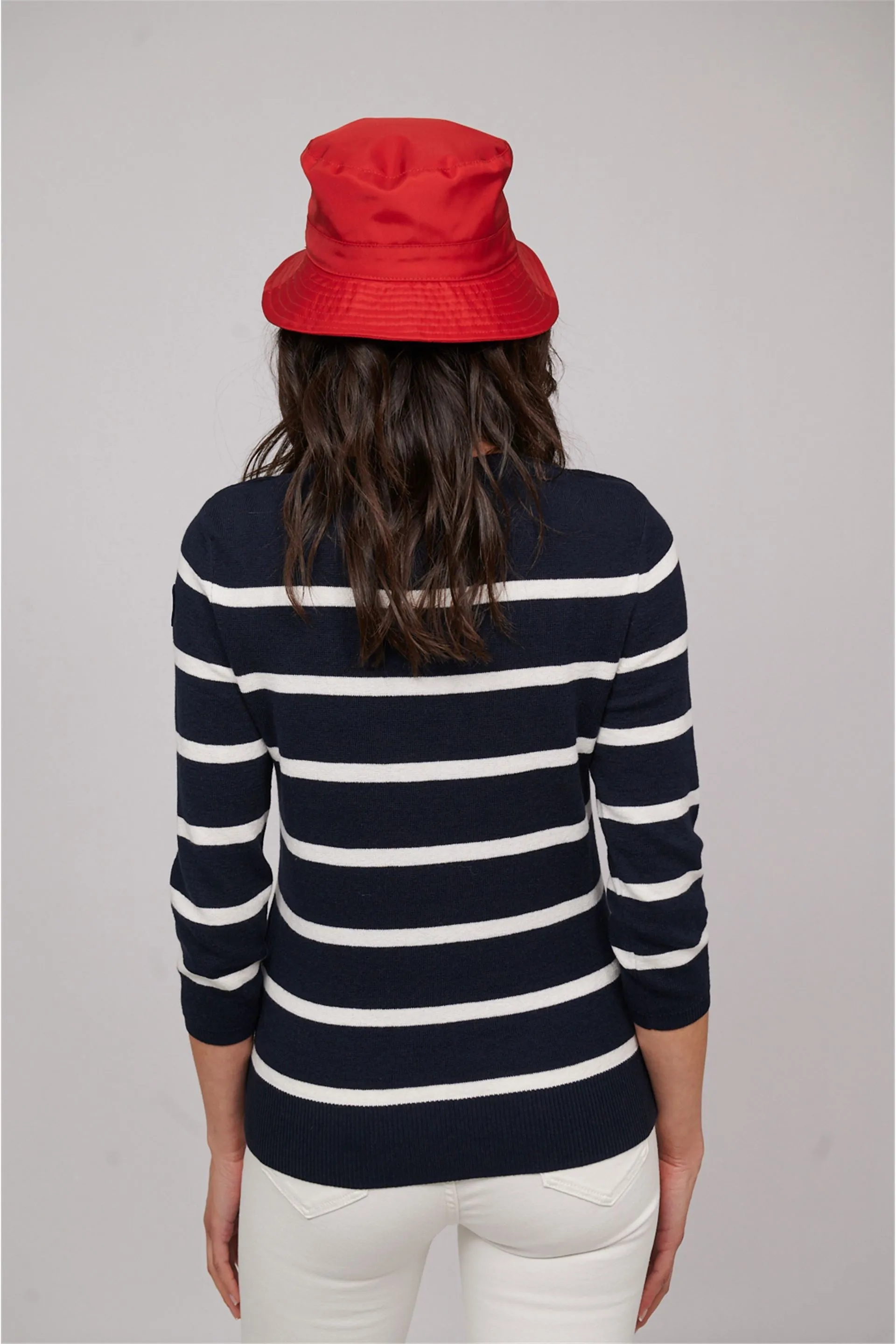 Amanda Luxury Soft Cotton Sweater NAVY