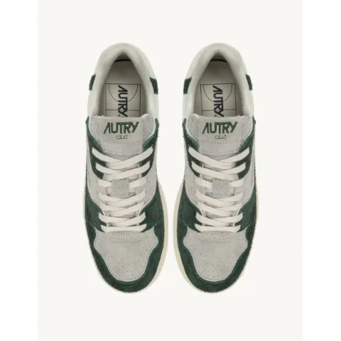 Autry CLC Low in Cream and Bottle Green