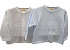 Baby Blue Boys Cardigan Sweater