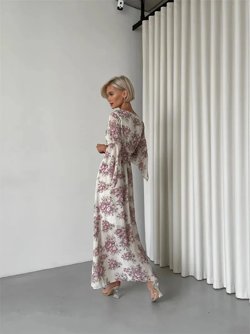 Bohemian Floral Summer Maxi Dresses