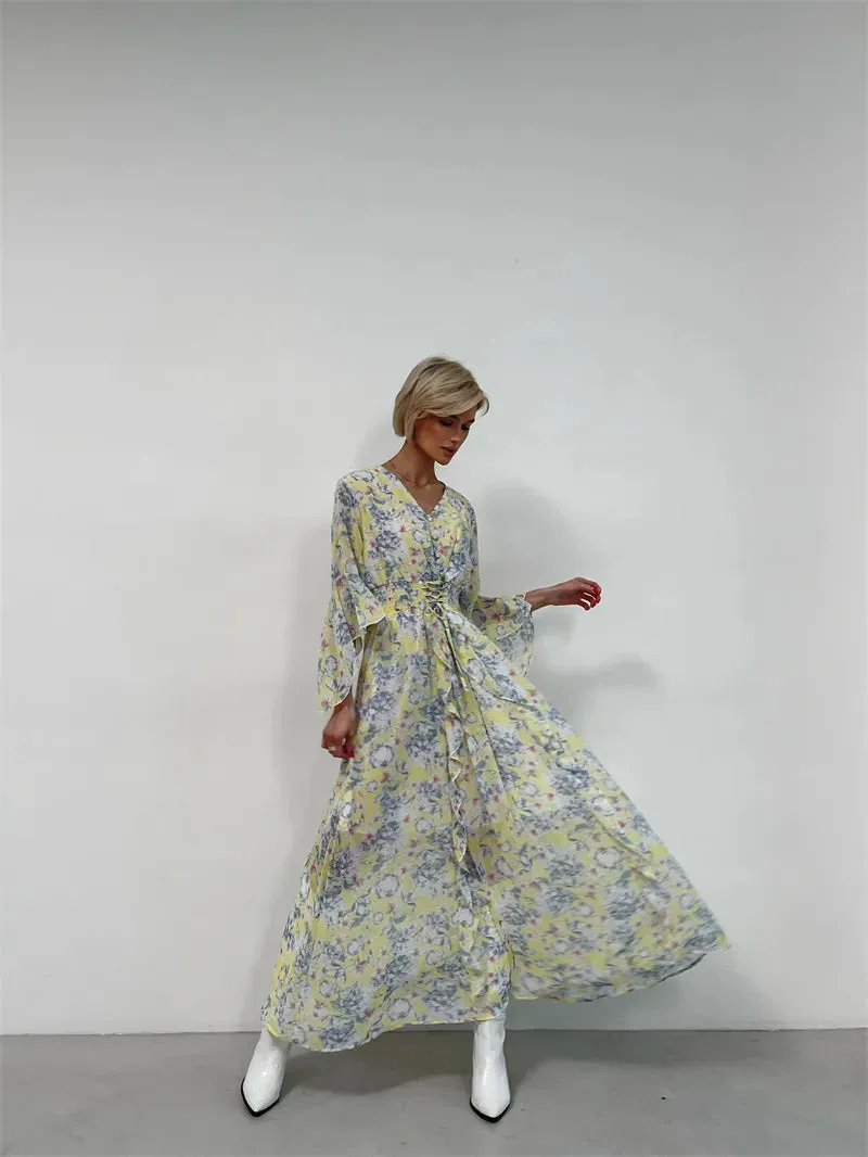 Bohemian Floral Summer Maxi Dresses