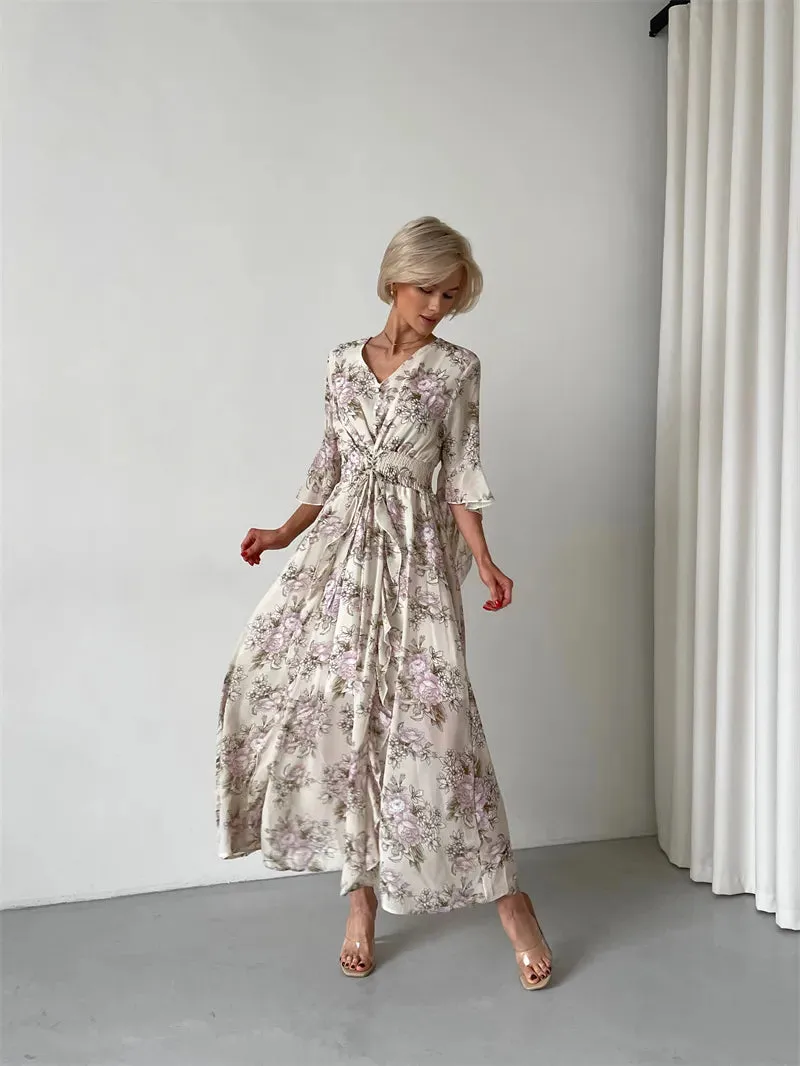 Bohemian Floral Summer Maxi Dresses