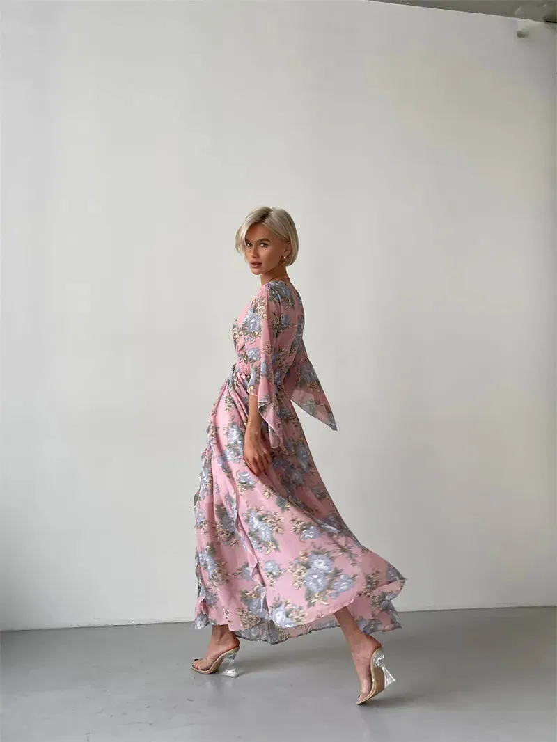 Bohemian Floral Summer Maxi Dresses