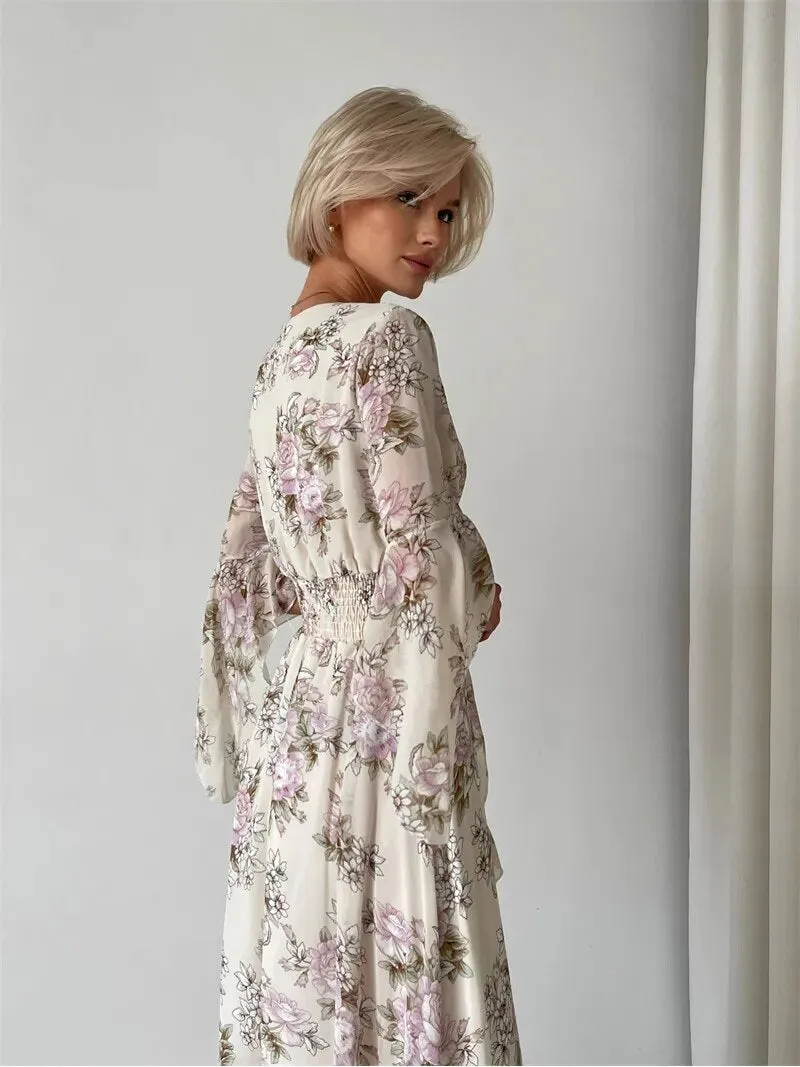 Bohemian Floral Summer Maxi Dresses
