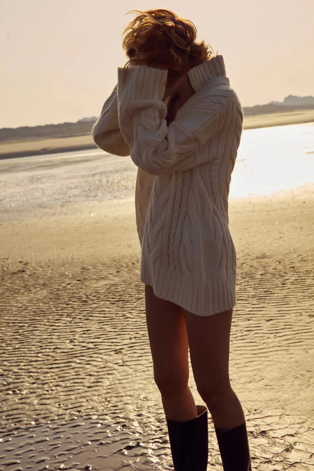 Camille Cable Knit Sweater
