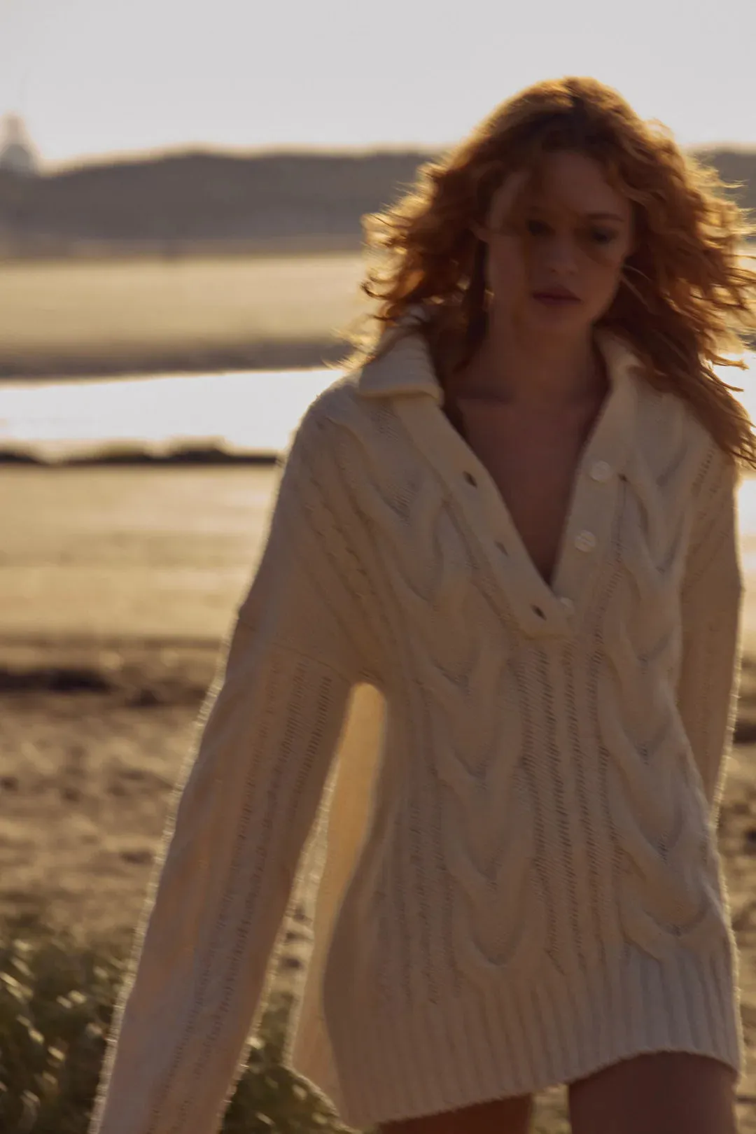 Camille Cable Knit Sweater