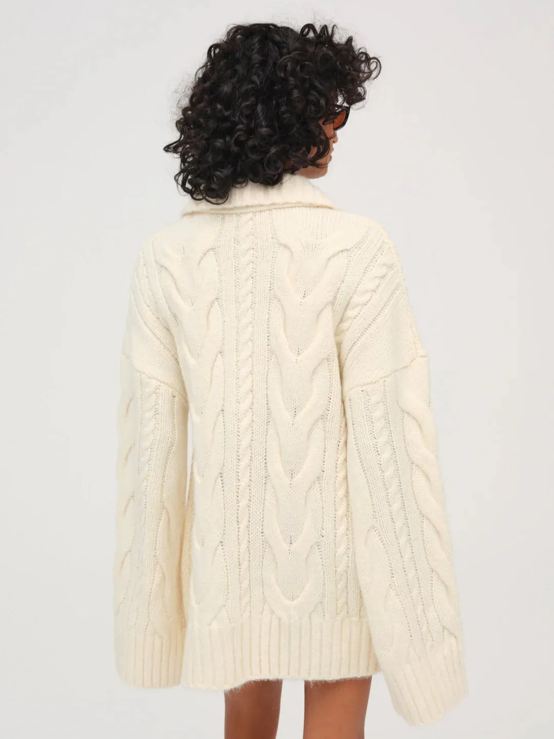 Camille Cable Knit Sweater