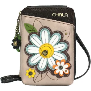 Chala Daisy Wallet Crossbody Ivory Synthetic
