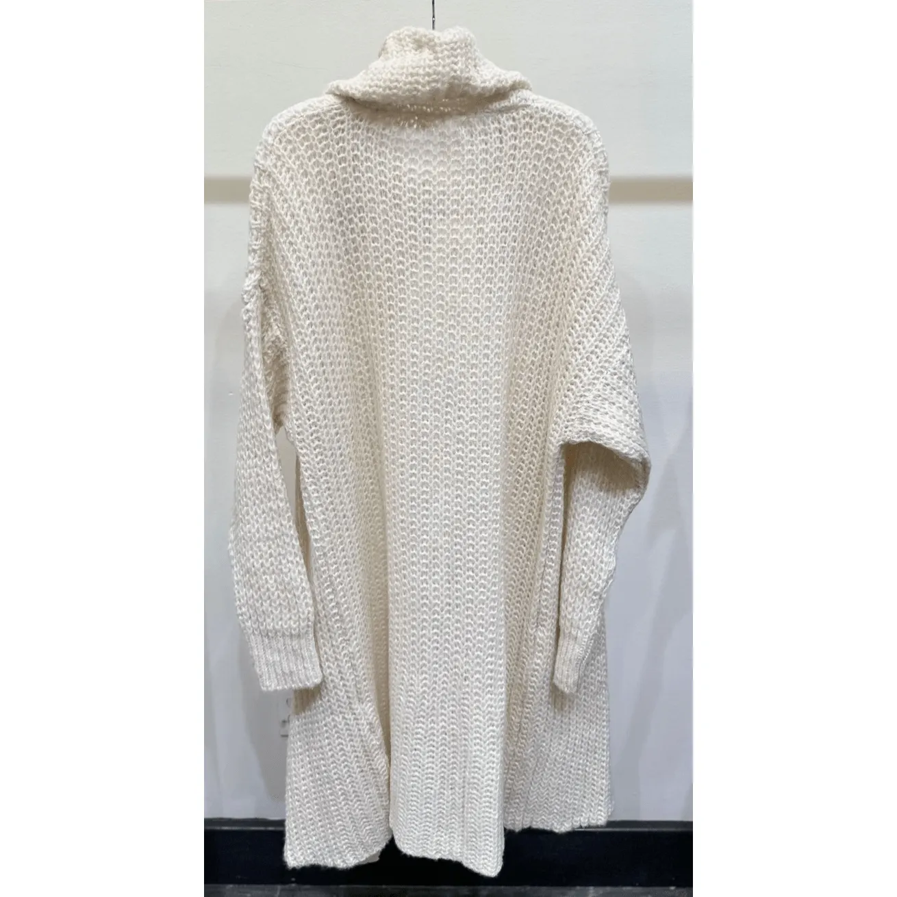 Chunky Knit Cape Cardigan