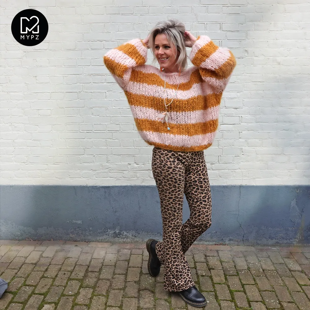 Chunky Mohair Pullover Apache