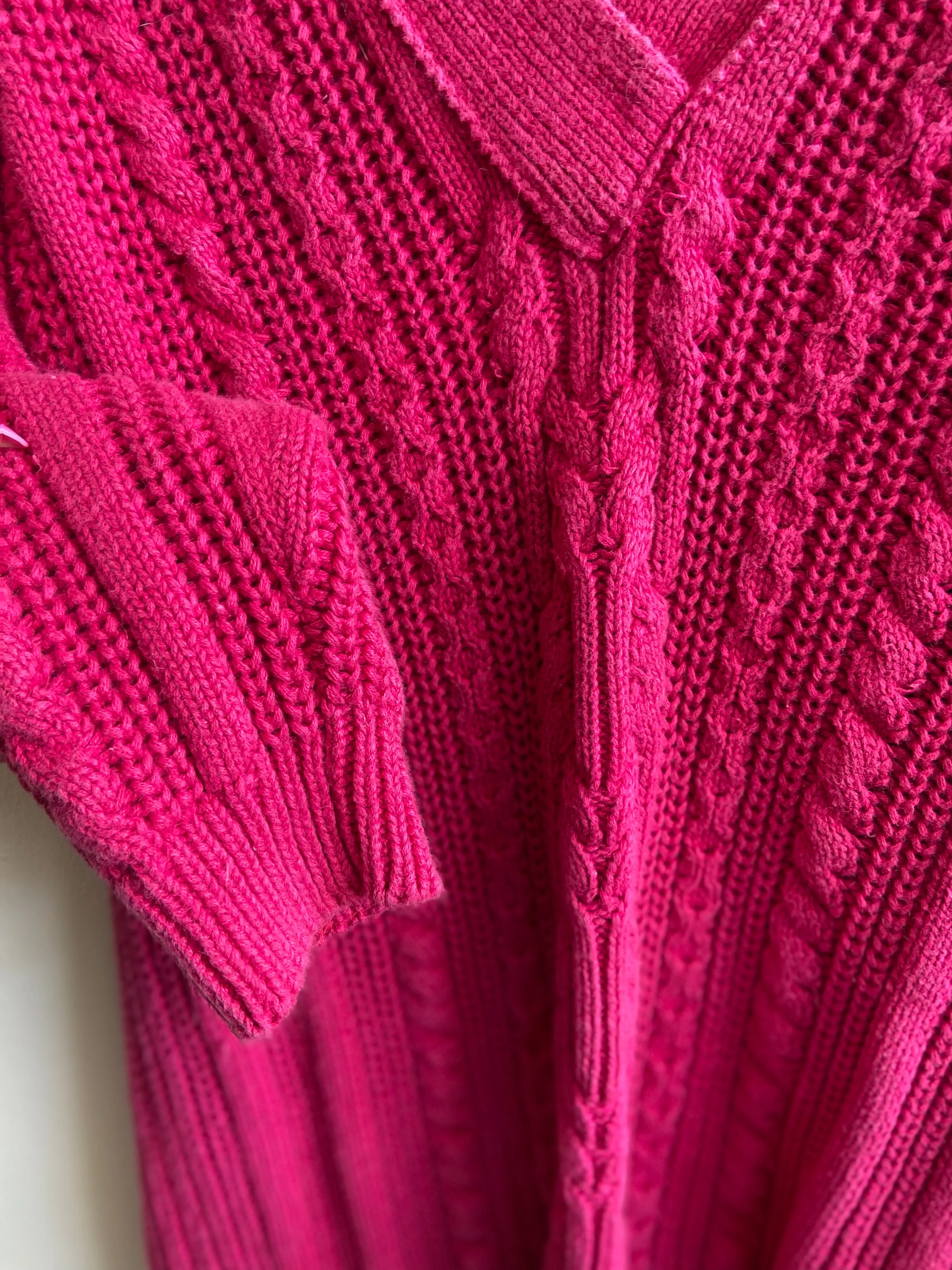 Chunky Pink Sweater