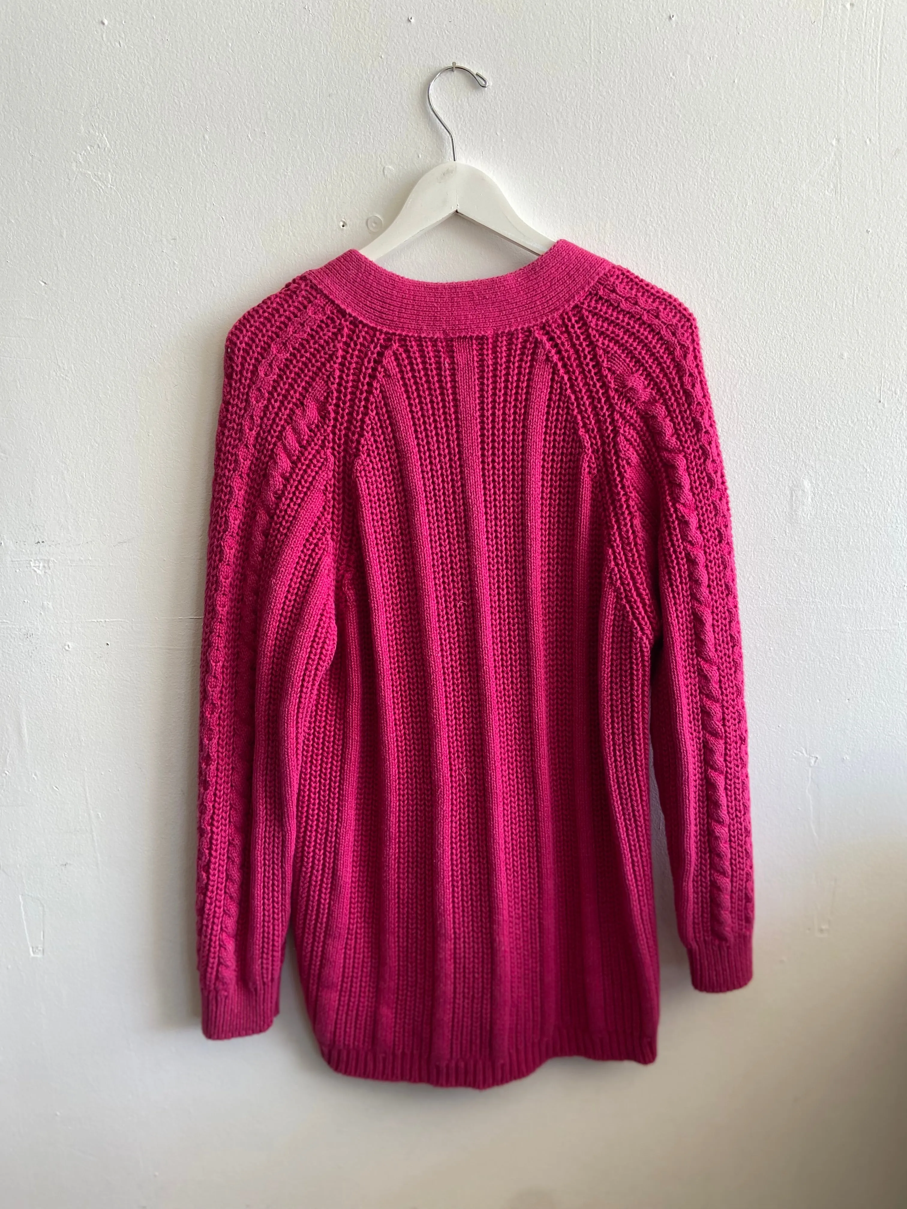 Chunky Pink Sweater