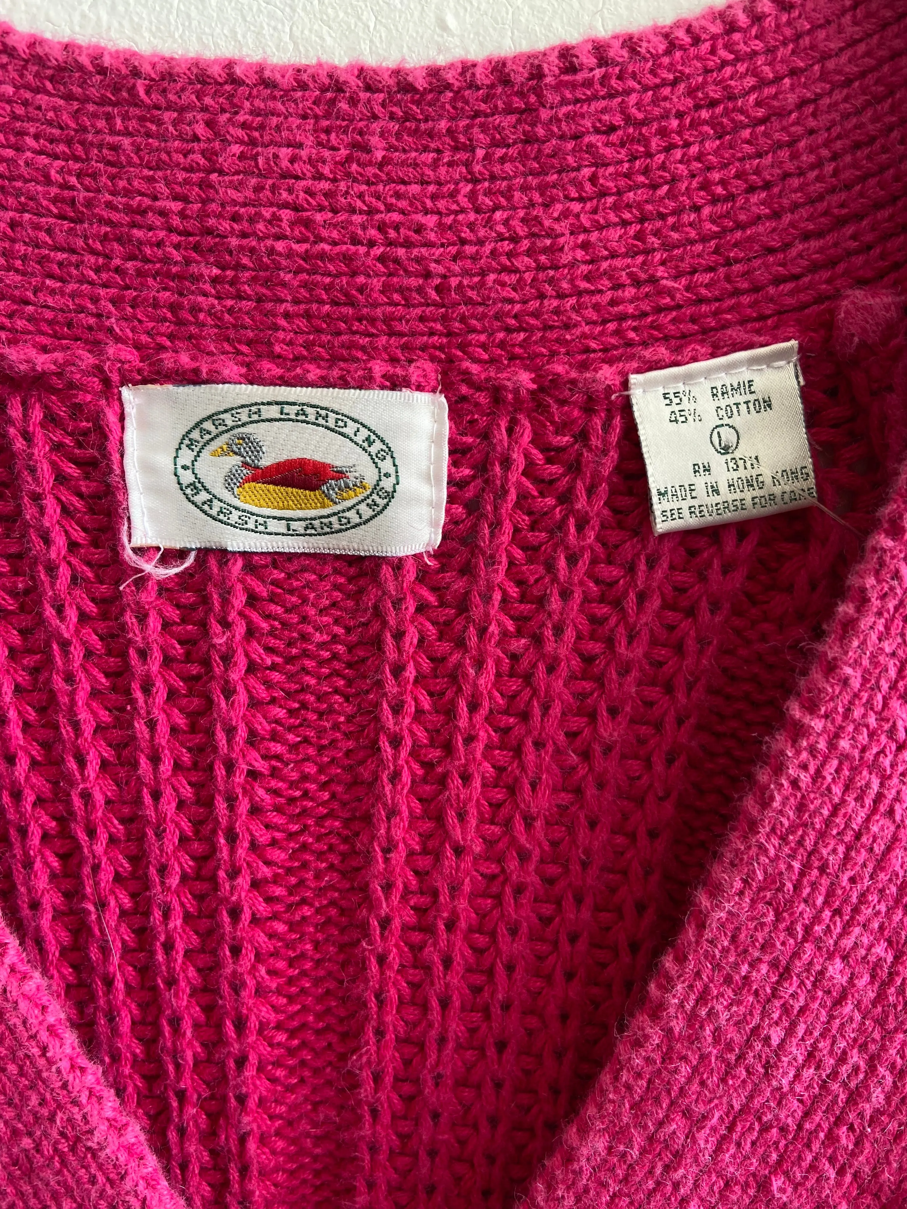 Chunky Pink Sweater
