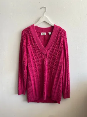 Chunky Pink Sweater
