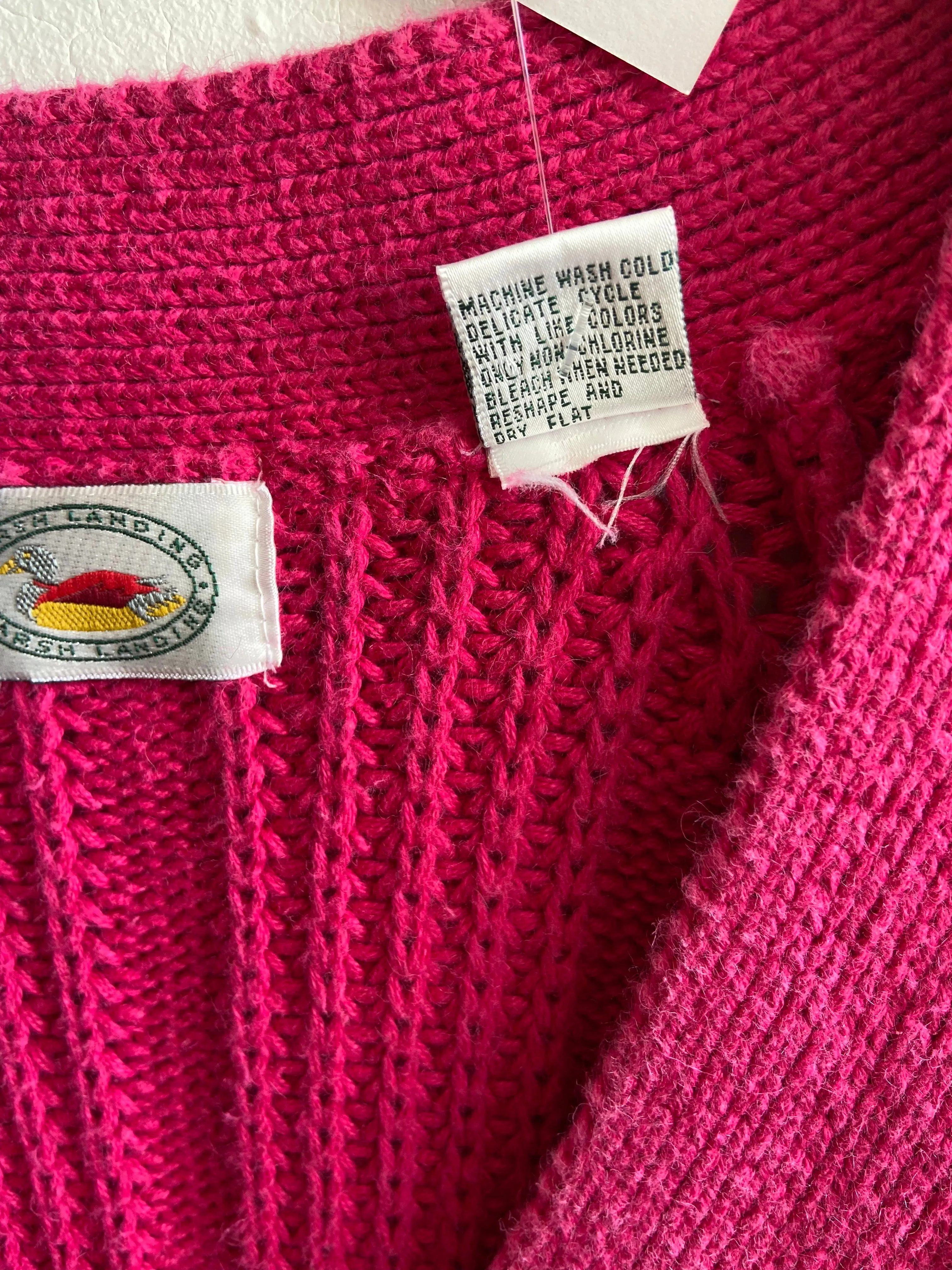 Chunky Pink Sweater