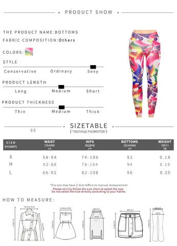 Color Burst Pants