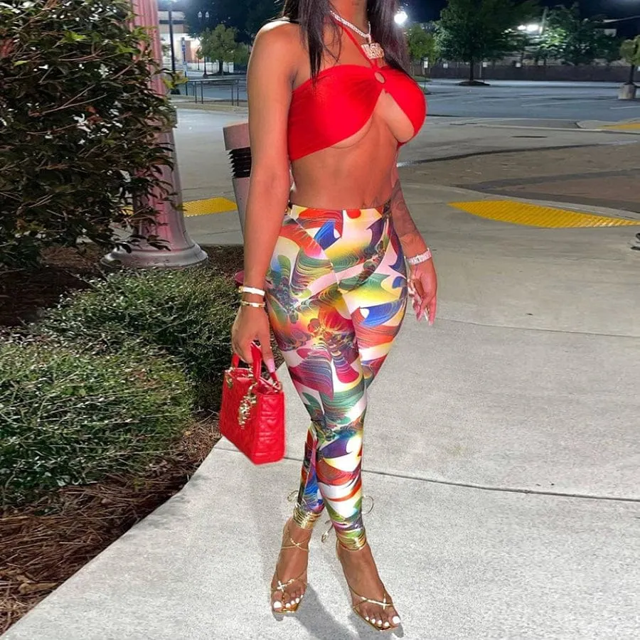 Color Burst Pants