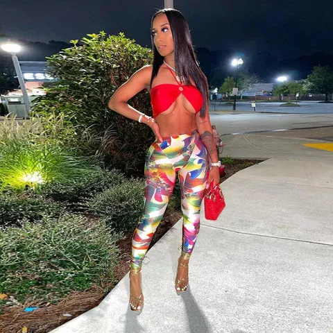 Color Burst Pants