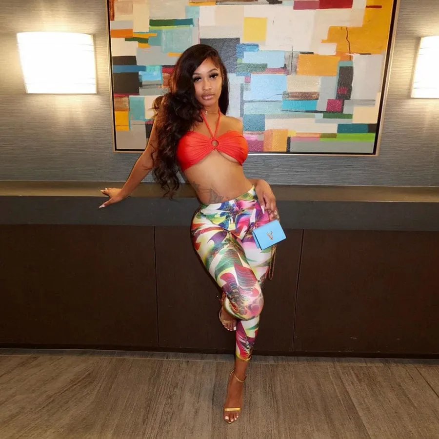 Color Burst Pants