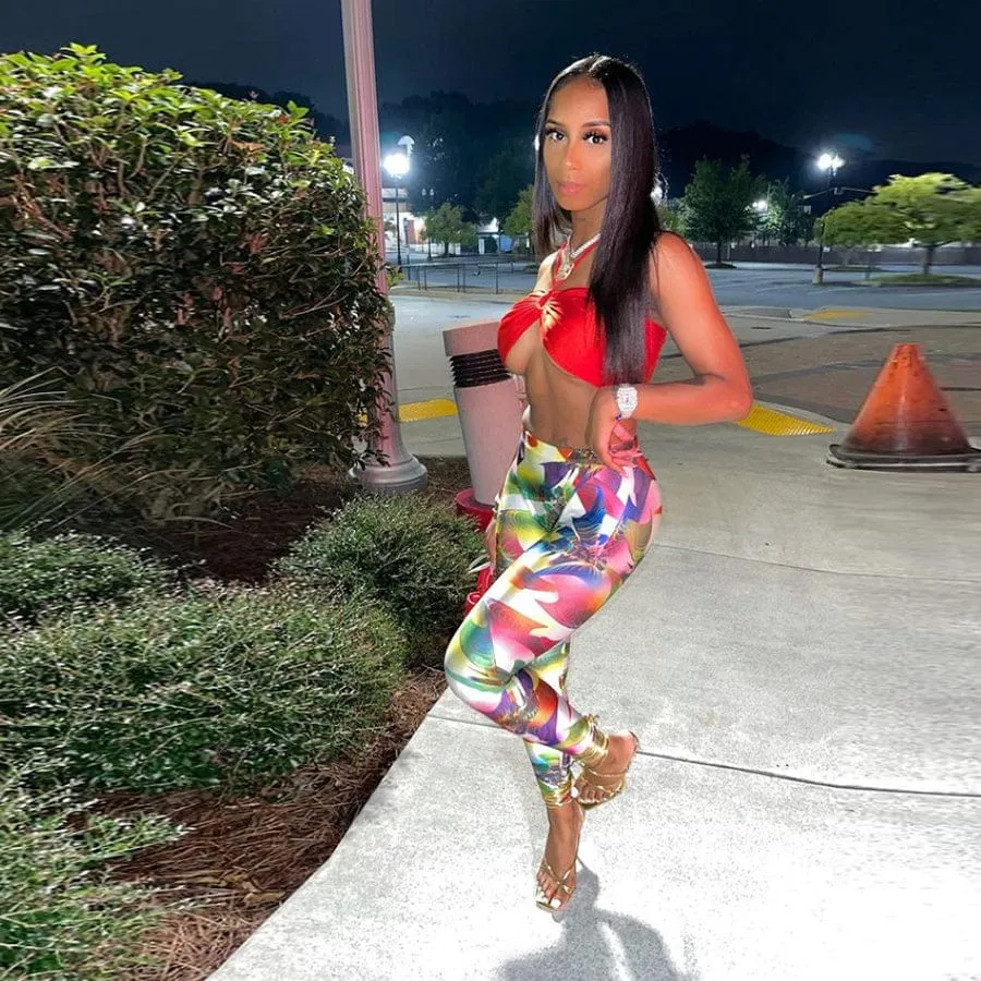 Color Burst Pants