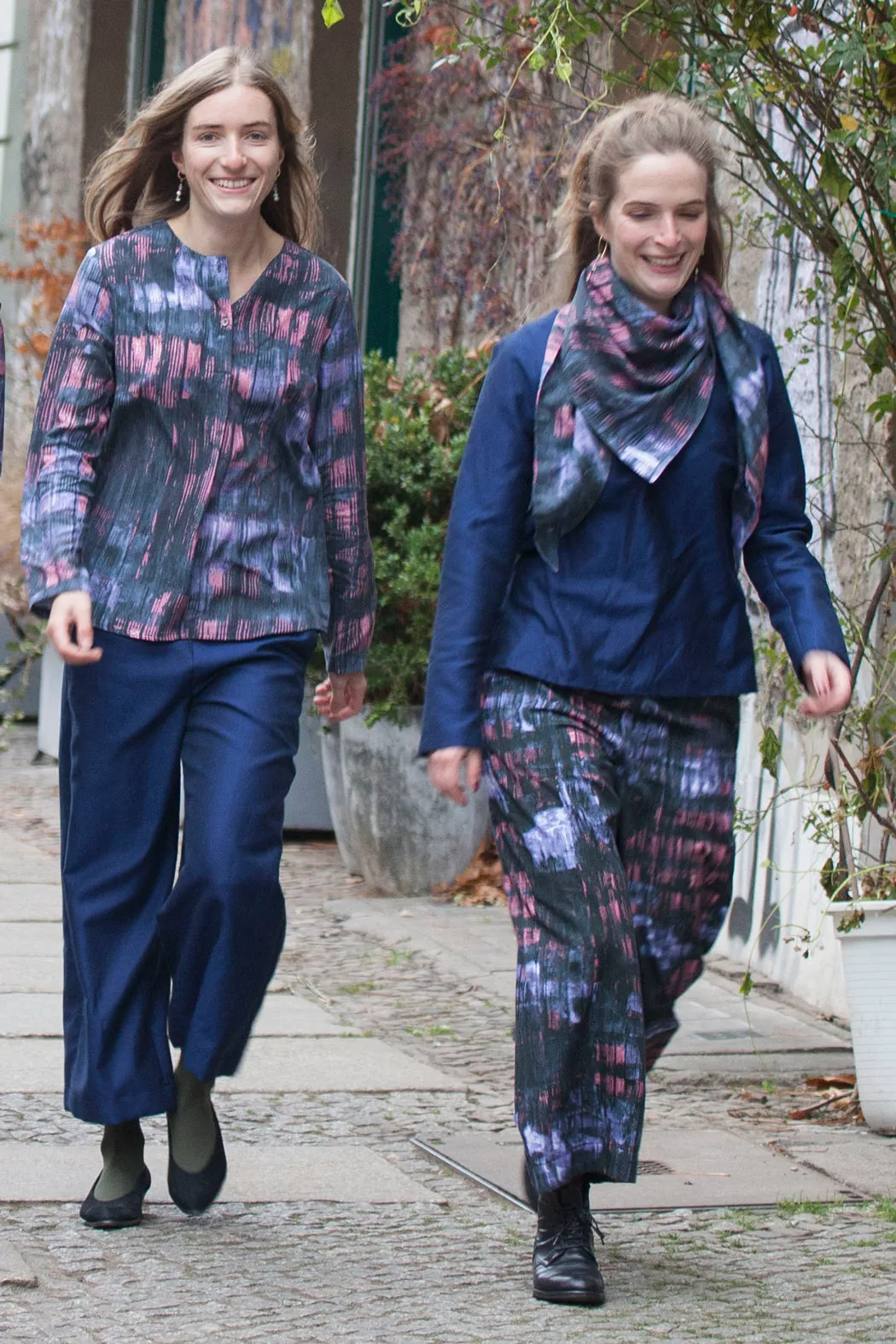 Colorful Triangle Scarf Printed