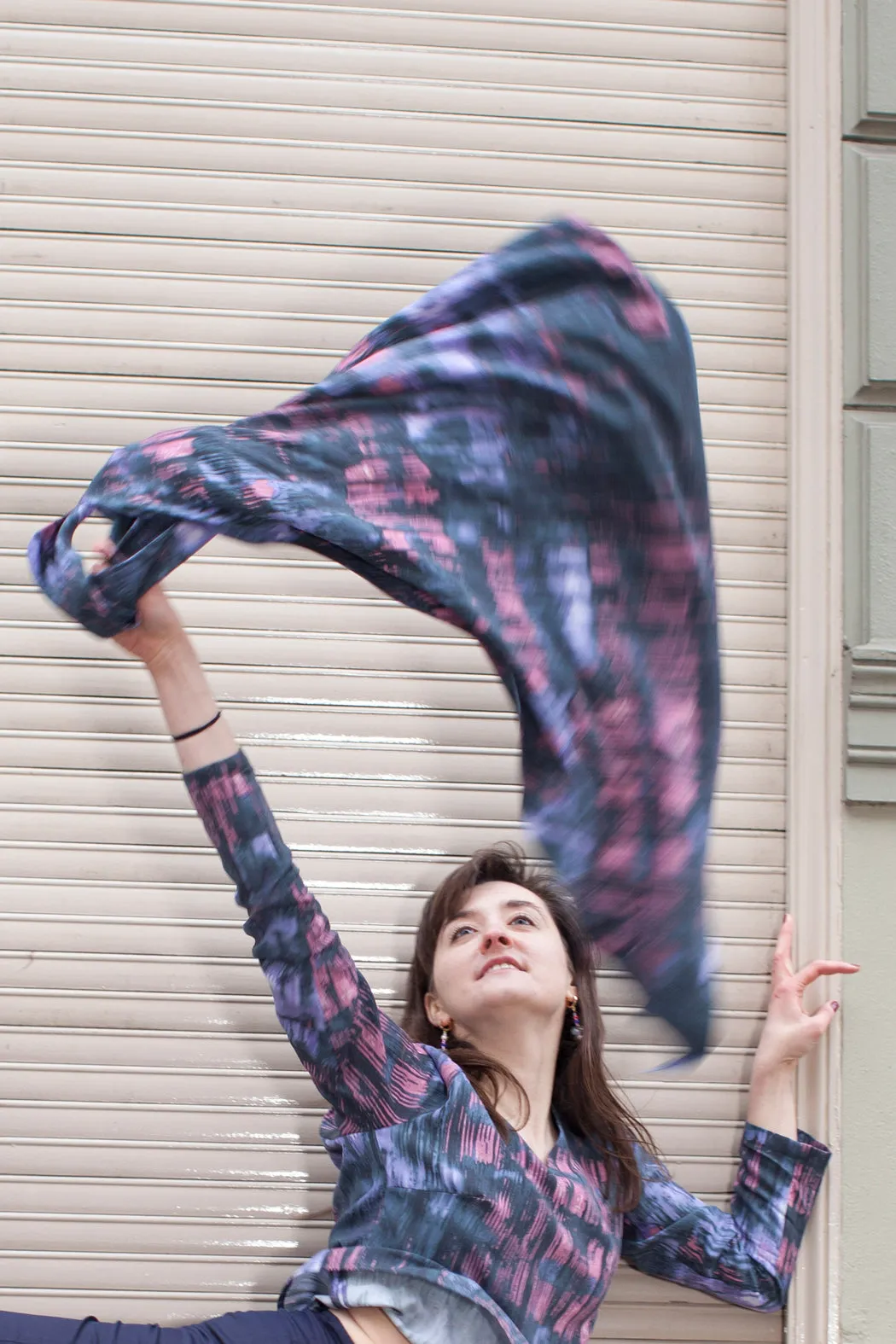 Colorful Triangle Scarf Printed