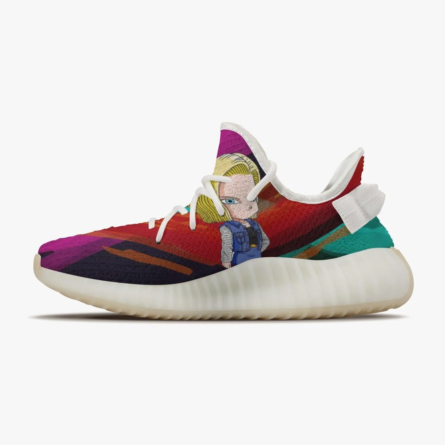 Dragon Ball Z YZ White Anime Shoes