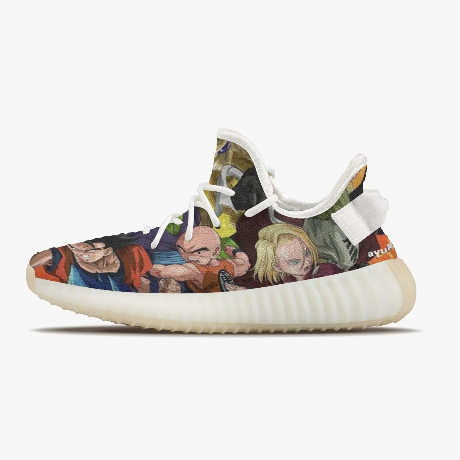 Dragon Ball Z YZ White Anime Shoes