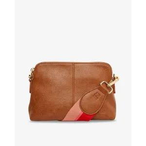 Elms King - Burbank Crossbody - Tan Pebble