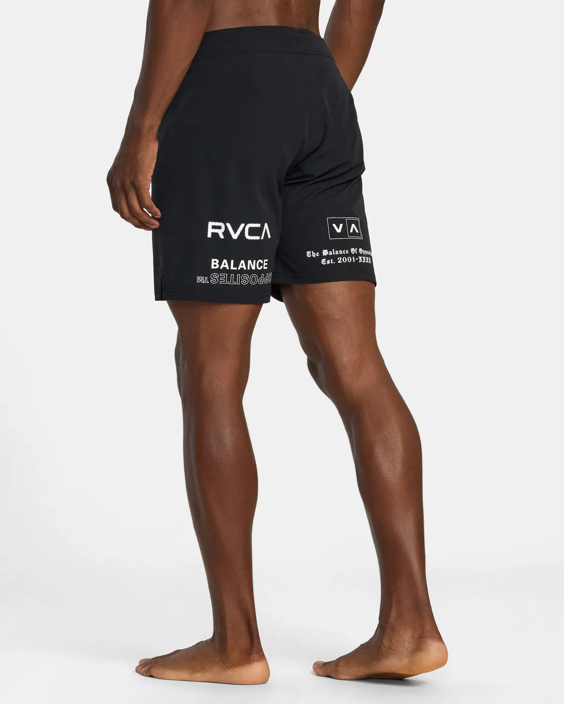 Fight 15" Scrapper Shorts - Black All Brand 2