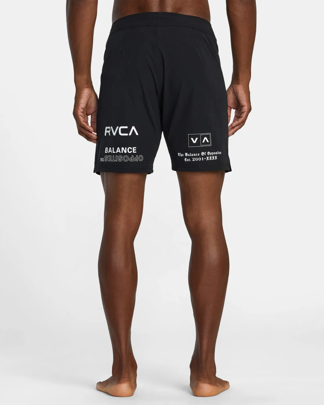Fight 15" Scrapper Shorts - Black All Brand 2
