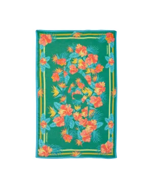 HAVAIANAS CANGA FLORAL - BUSH GREEN