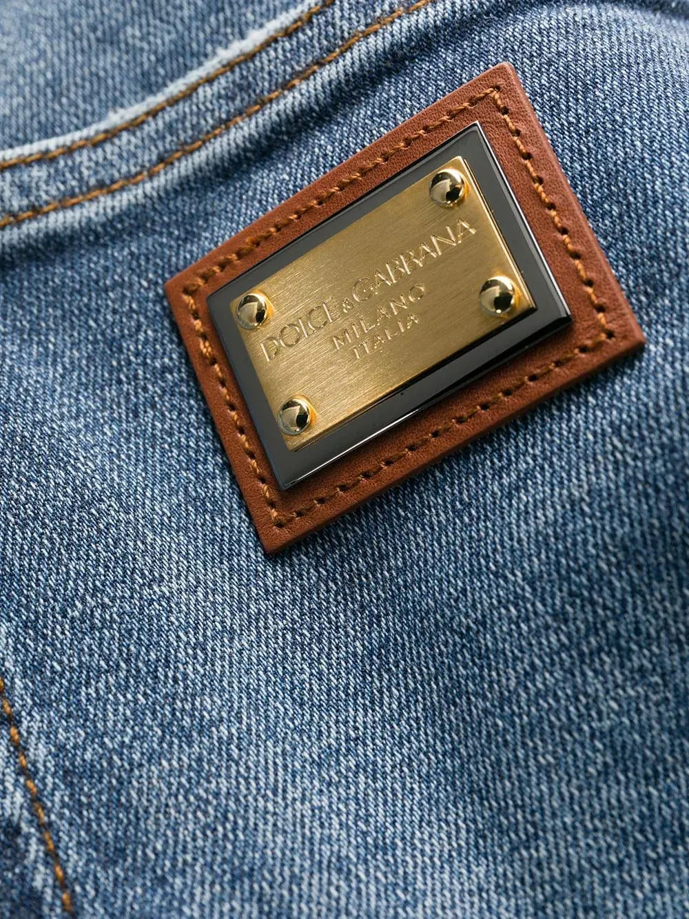 High-Waisted Cropped Jeans