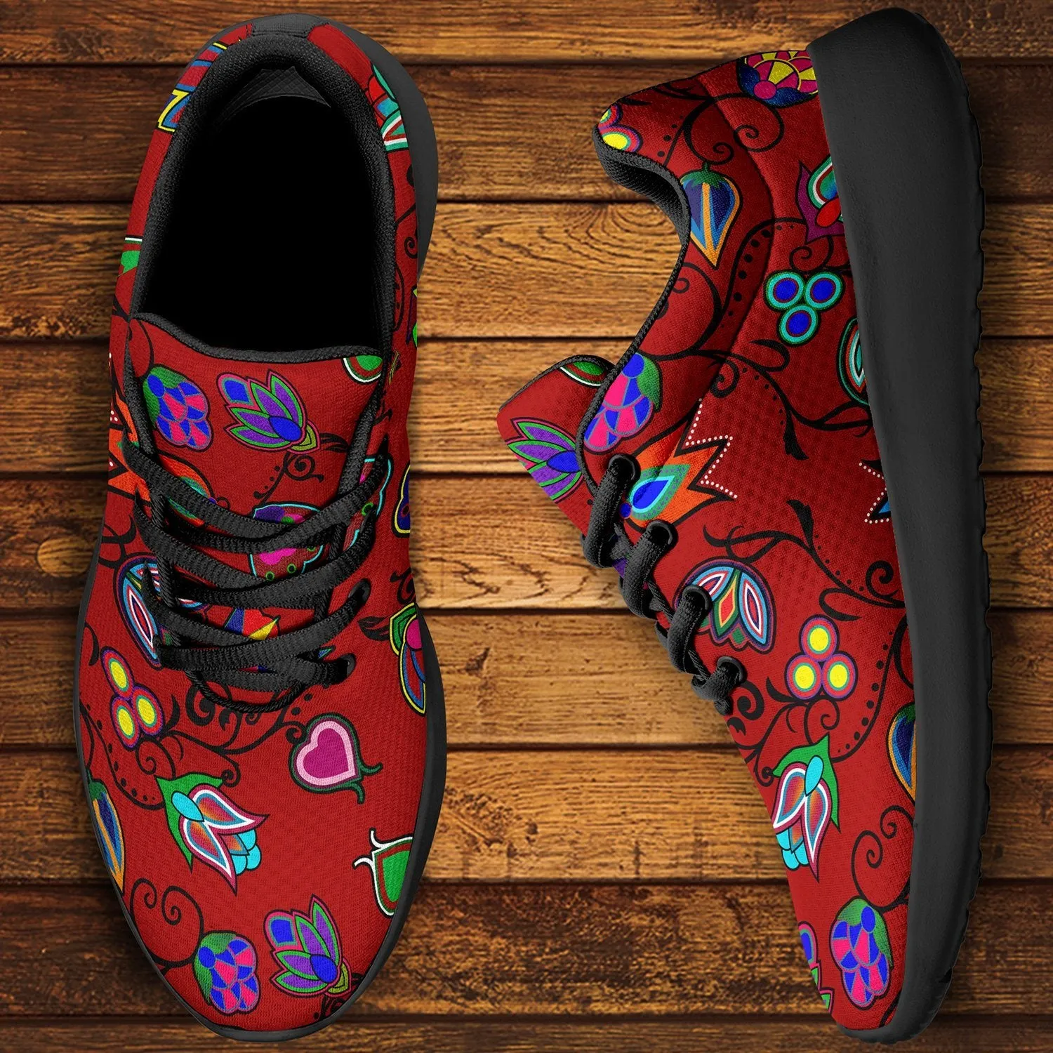 Indigenous Paisley Dahlia Ikkaayi Sport Sneakers