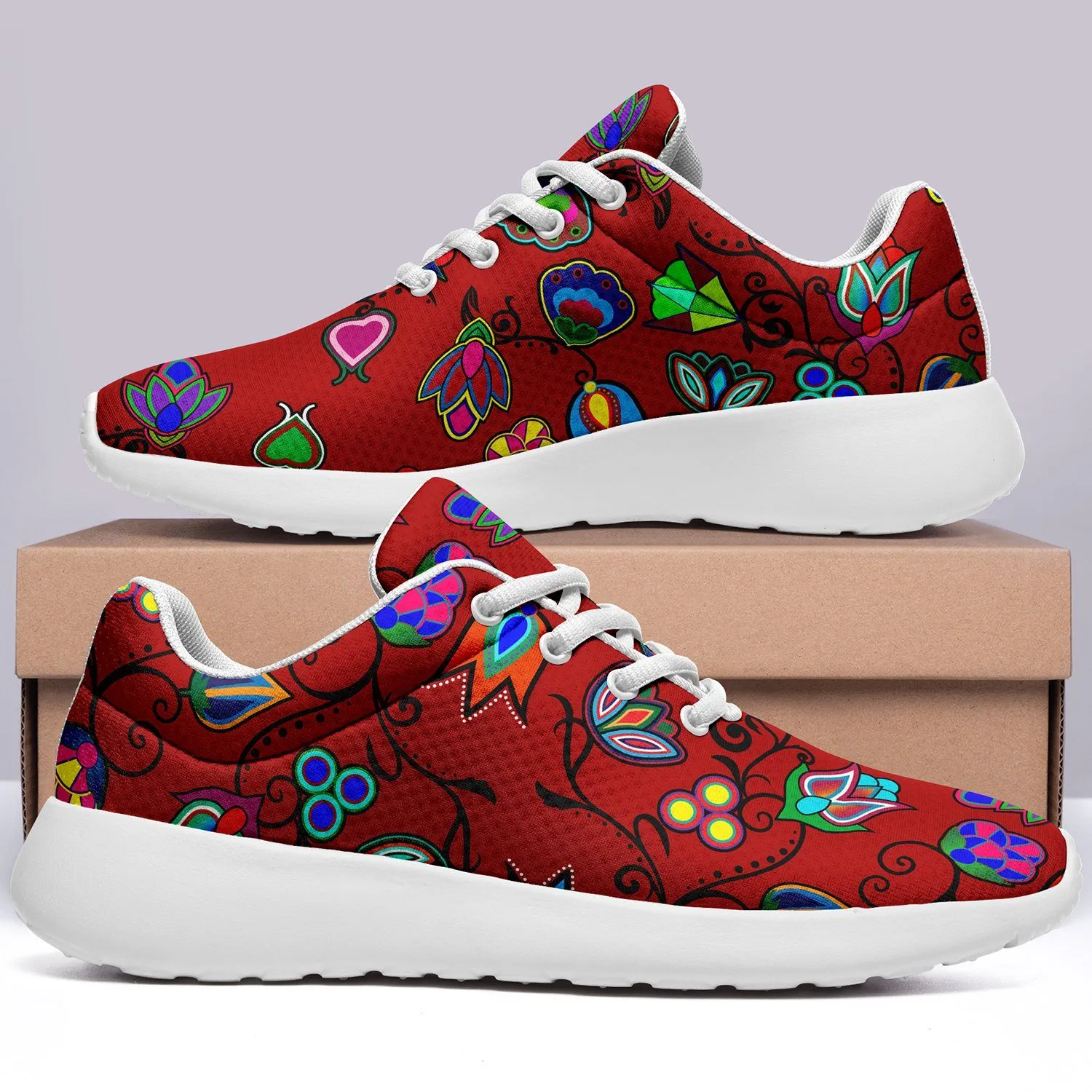 Indigenous Paisley Dahlia Ikkaayi Sport Sneakers