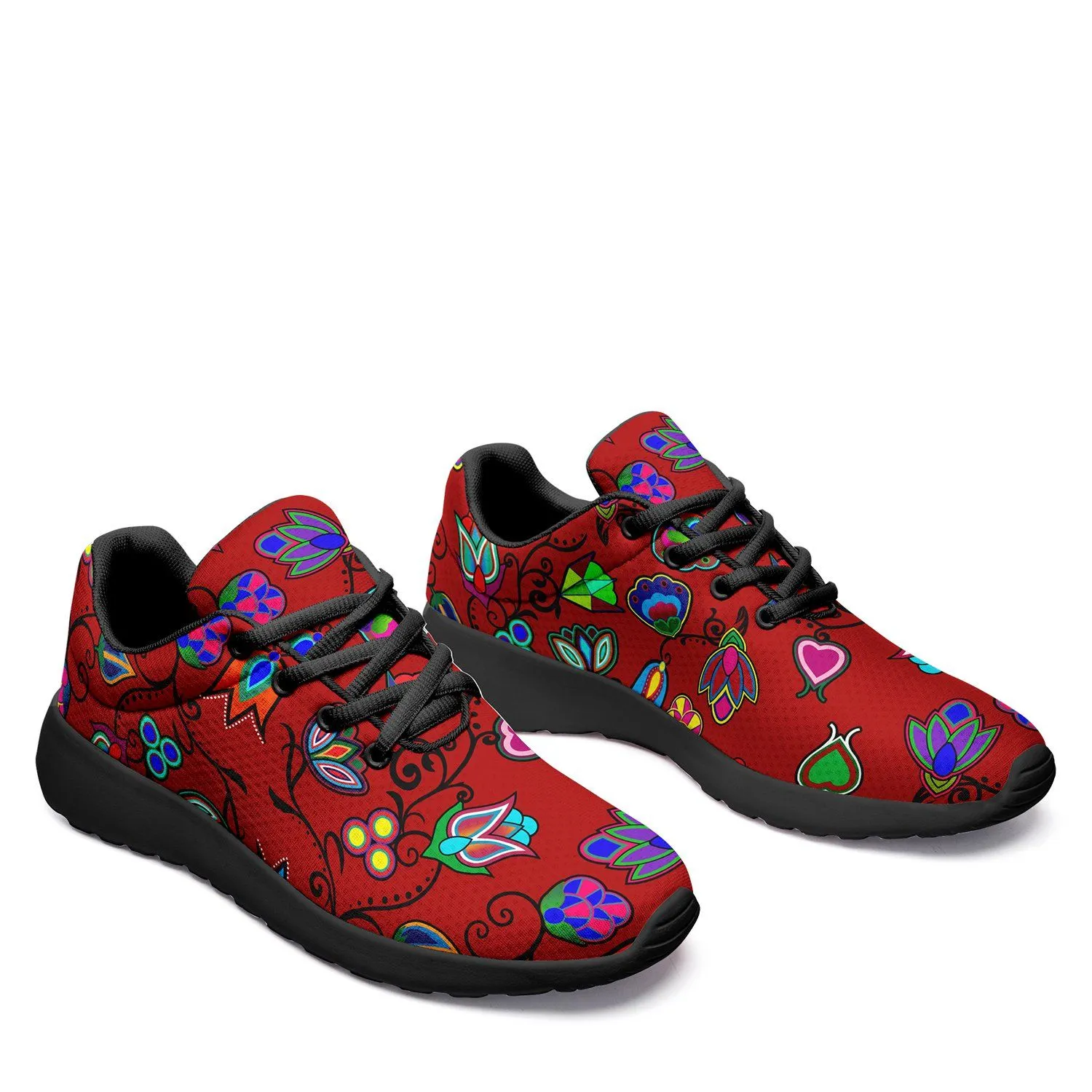 Indigenous Paisley Dahlia Ikkaayi Sport Sneakers