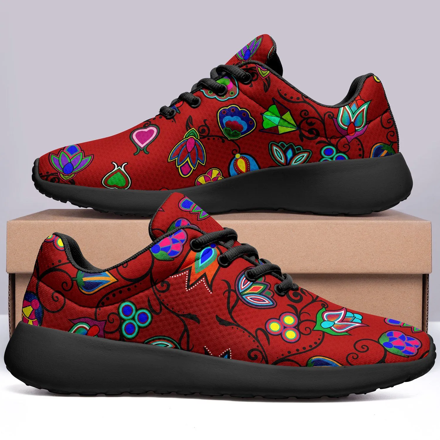 Indigenous Paisley Dahlia Ikkaayi Sport Sneakers