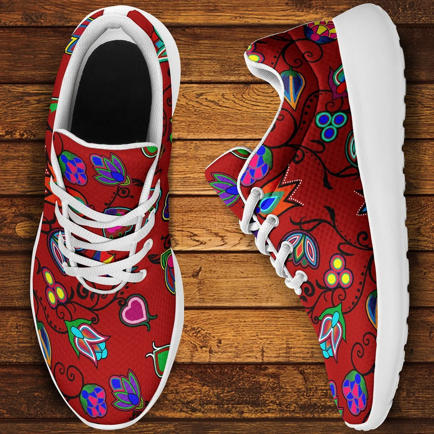Indigenous Paisley Dahlia Ikkaayi Sport Sneakers