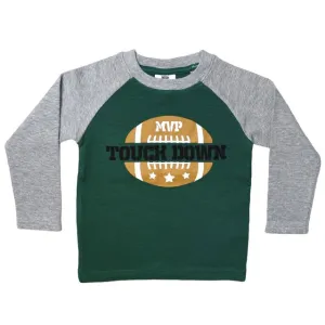 🎁Kids Long Sleeve Thermal Shirt - Football MVP Touch Down