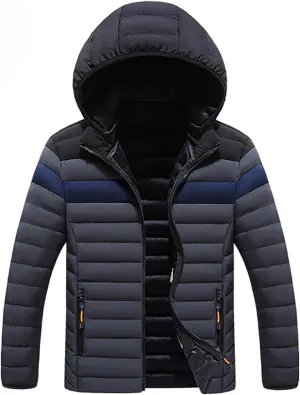 Kids Padded Clothing Autumn Winter Warm Casual Fashion Combination Thick Padded Hooded Coat Jacket Boys Medium