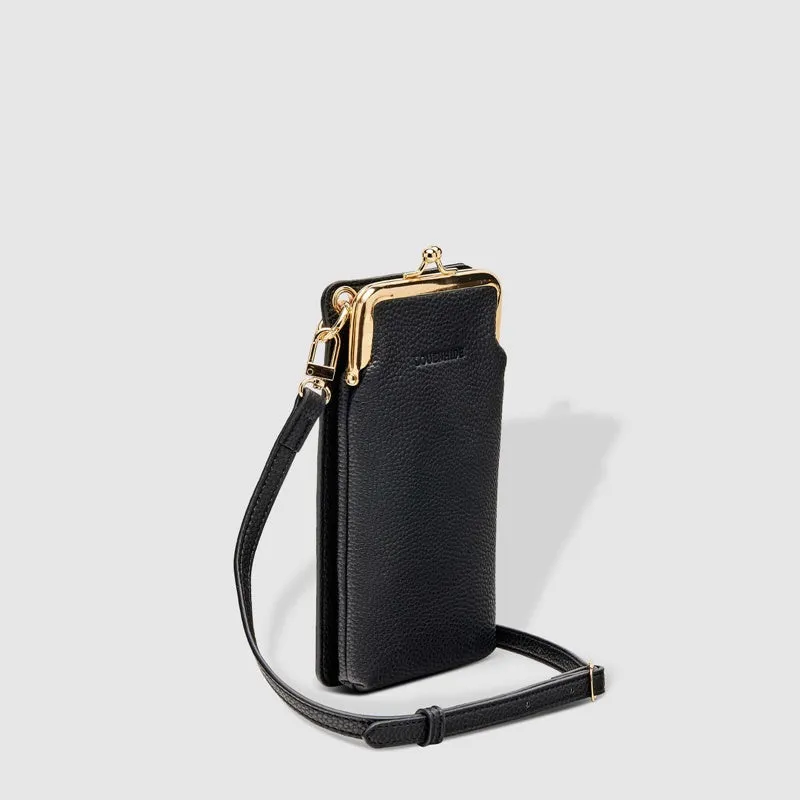 Louenhide - Billie Crossbody Phone Bag - Black