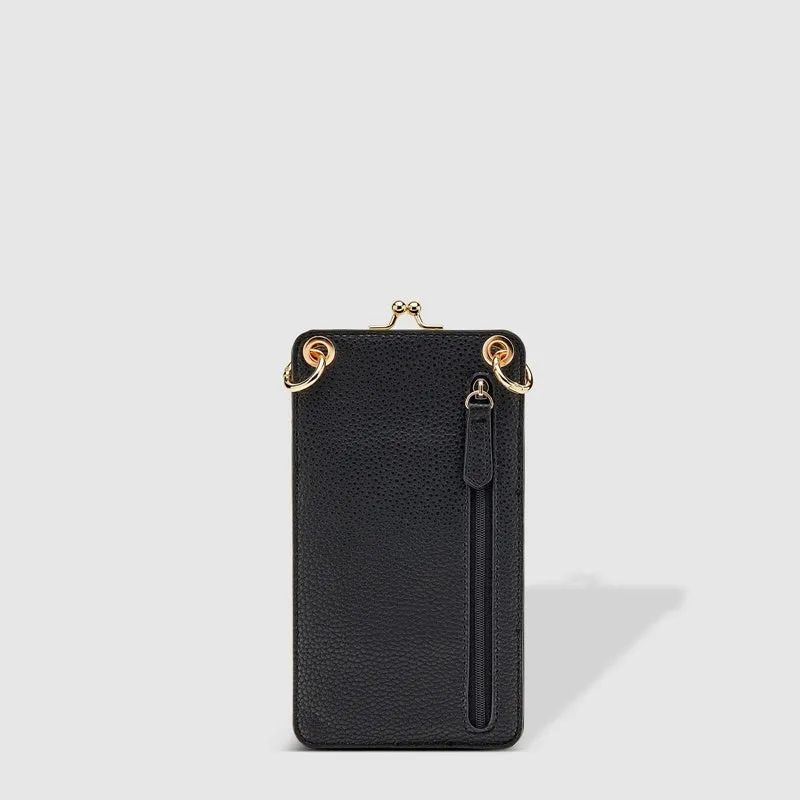 Louenhide - Billie Crossbody Phone Bag - Black