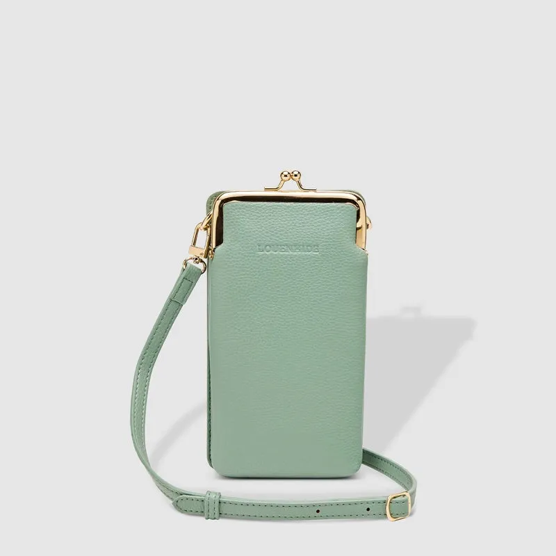 Louenhide - Billie Crossbody Phone Bag - Mint