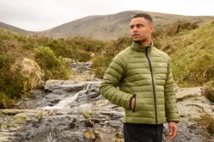 Mac in a Sac Mens Polar Reversible Jacket -KHAKI/BLACK
