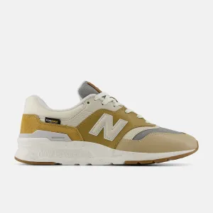 New Balance Unisex 997 Sneakers- Beige/ White