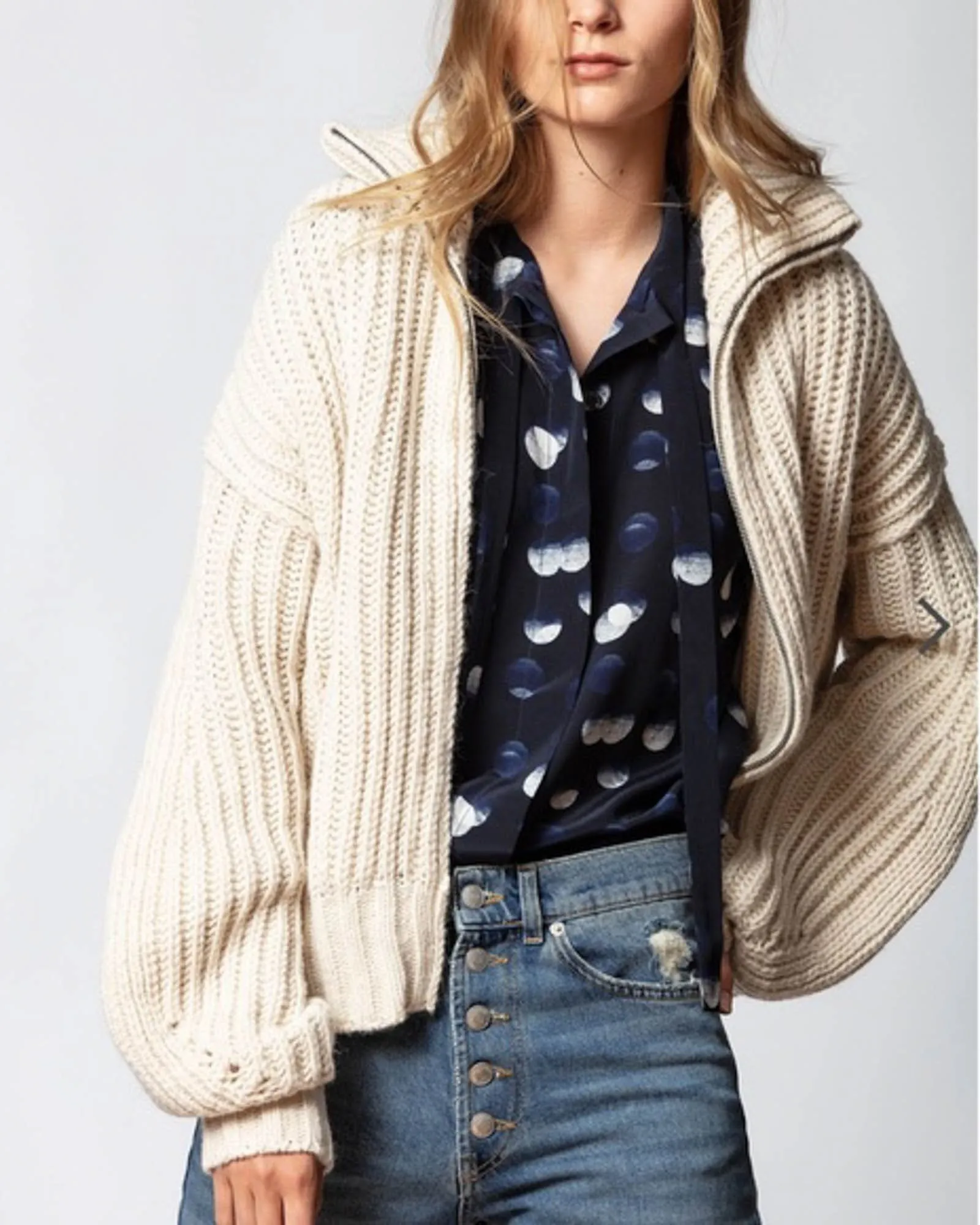 "Aline Awa" Chunky Sweater