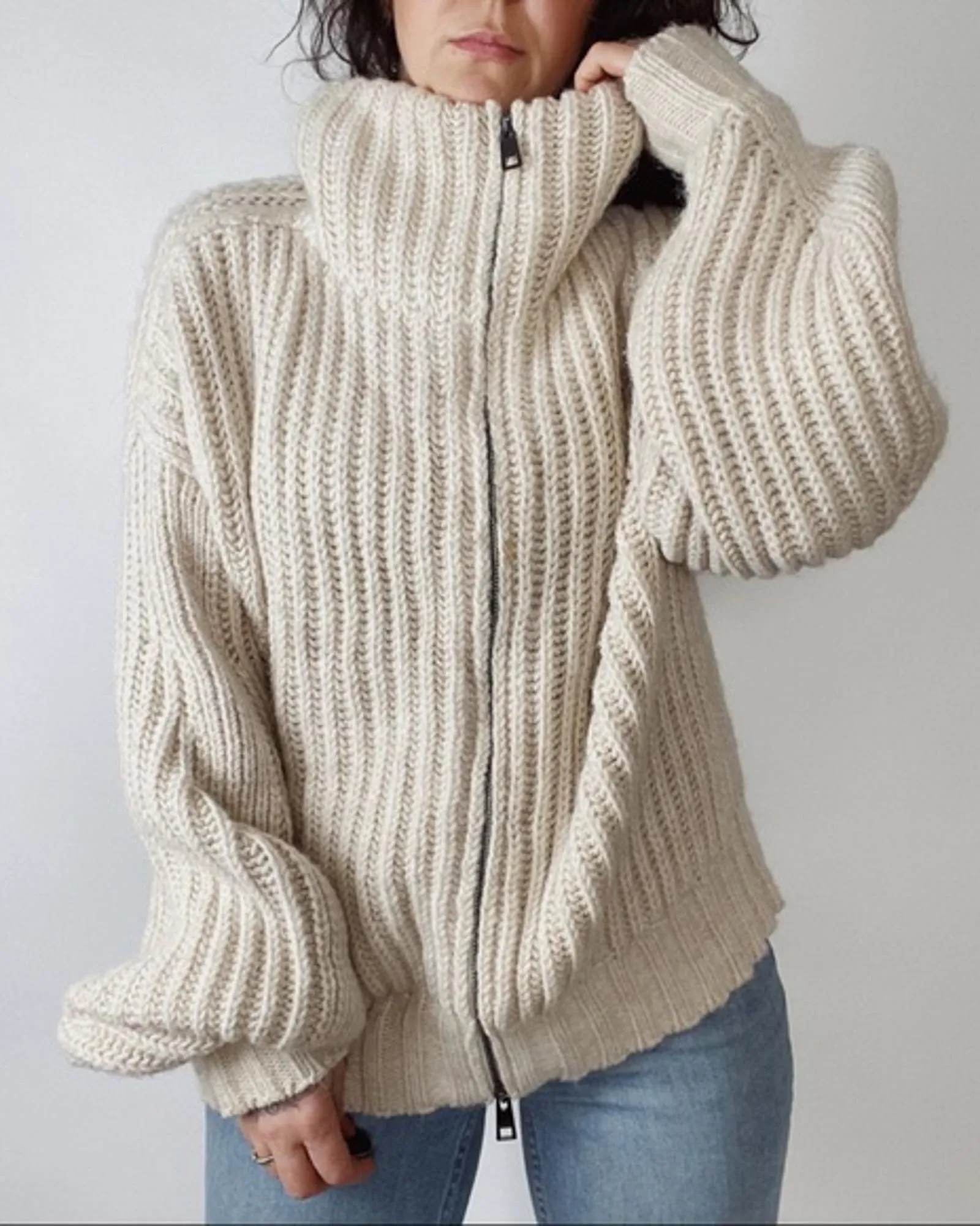 "Aline Awa" Chunky Sweater