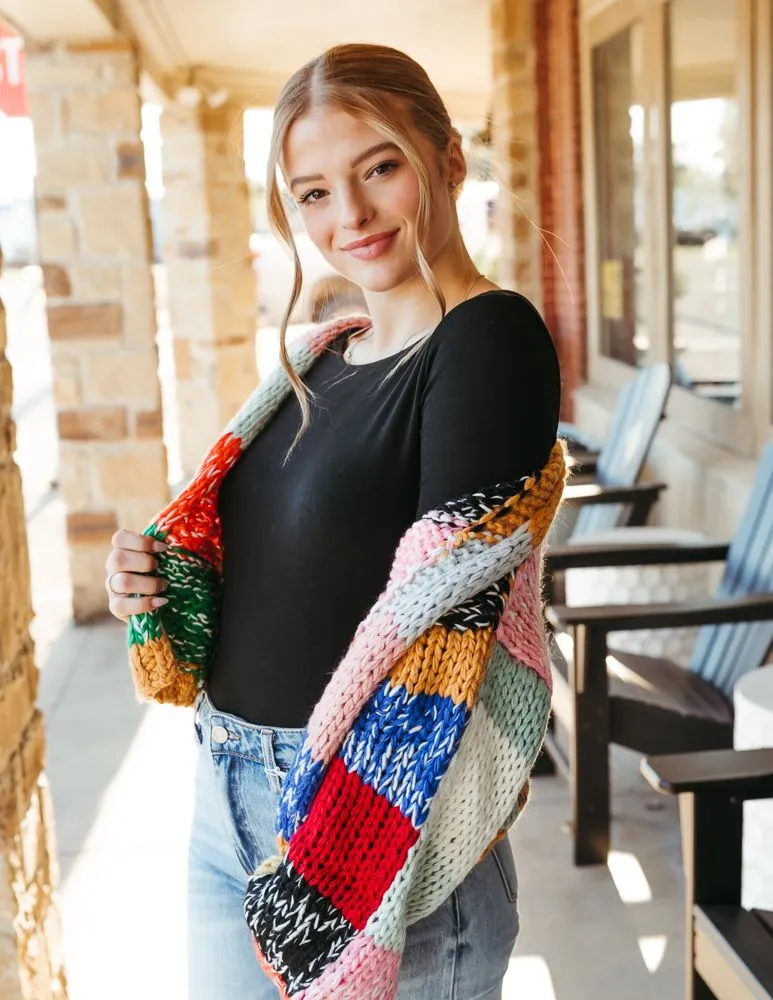 Rainbow Cardigan Sweater PSW2849