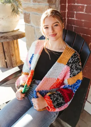 Rainbow Cardigan Sweater PSW2849
